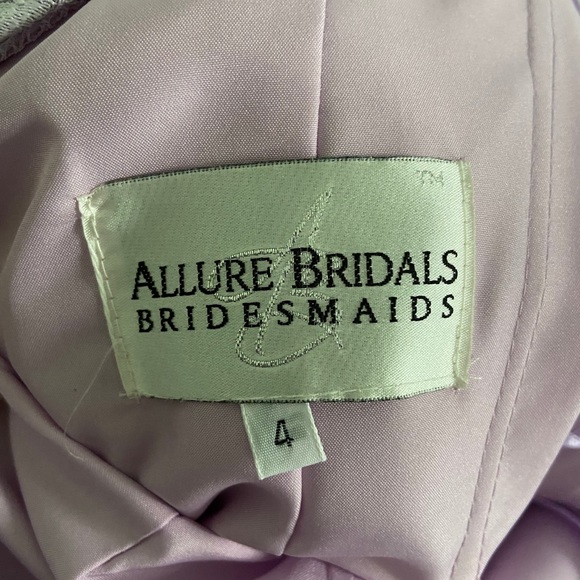 Allure Bridal Bridesmaid Dress: Mulberry (lilac) - Picture 3 of 4